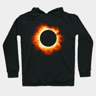 Solar eclipse ring Hoodie